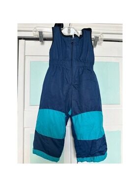 Size 9 month snow suit navy and blue baby kids snowsuit